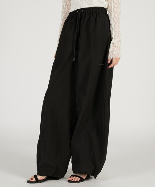 PRANK PROJECT（プランクプロジェクト）の「【2026Spring Pre-Order】ライトタフタトラックパンツ / Light Taffeta Track Pants（その他パンツ・レディース・ブラック/アイボリー/レッド・36/38）」の14枚目の写真