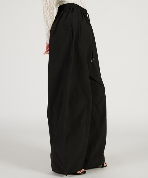 PRANK PROJECT（プランクプロジェクト）の「【2026Spring Pre-Order】ライトタフタトラックパンツ / Light Taffeta Track Pants（その他パンツ・レディース・ブラック/アイボリー/レッド・36/38）」の16枚目の写真