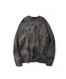 BALANT（バラント）の「Marbled Silicone Label Sweatshirt - Dark Gray（スウェット）」
