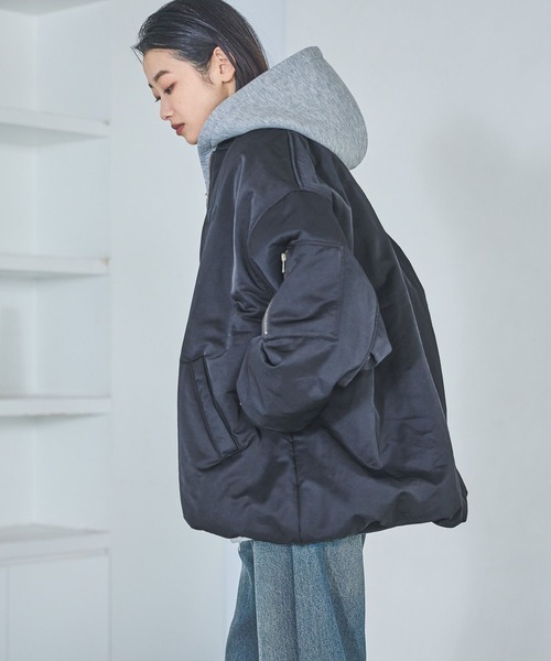 セール】中綿ボンバージャケット / 634974（ブルゾン）｜LAKOLE