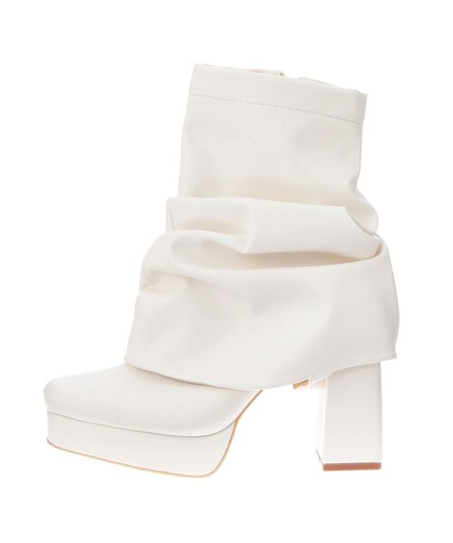 RESEXXY（リゼクシー）の「2WAYレッグウォーマーブーツ（ブーツ・レディース・アイボリー/ブラック・SMALL/LARGE/MEDIUM）」の15枚目の写真