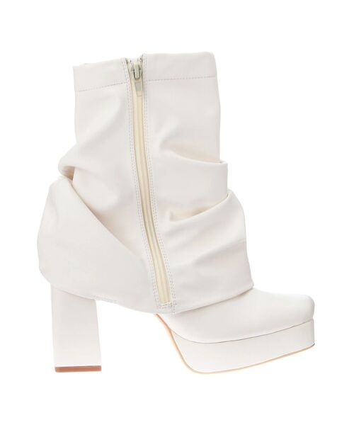 RESEXXY（リゼクシー）の「2WAYレッグウォーマーブーツ（ブーツ・レディース・アイボリー/ブラック・SMALL/LARGE/MEDIUM）」の16枚目の写真