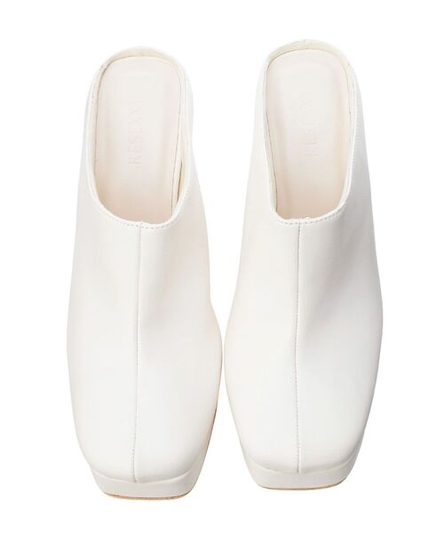 RESEXXY（リゼクシー）の「2WAYレッグウォーマーブーツ（ブーツ・レディース・アイボリー/ブラック・SMALL/LARGE/MEDIUM）」の19枚目の写真