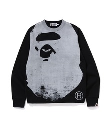A BATHING APE PIRATE（ア ベイシング エイプ パイレーツ）の「APE HEAD OVER PRINT CREWNECK SWEAT（スウェット）」