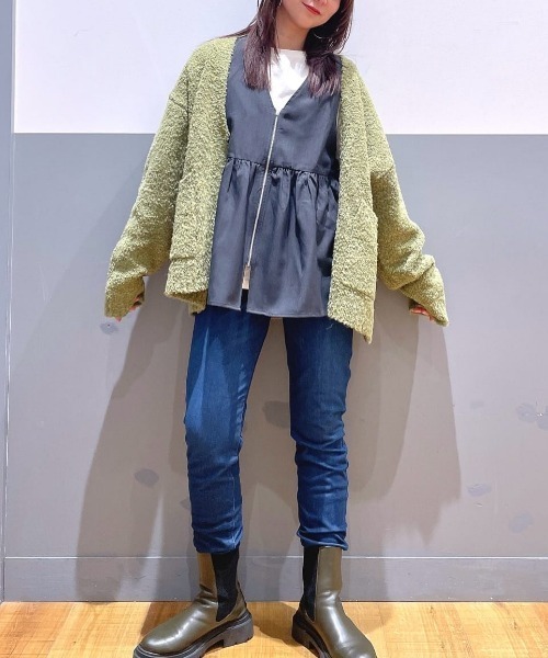 Right-on（ライトオン）の「【HONEYSUCKLE ROSE】nobeeレギンススキニー (脚長効果 / スリムシルエット / ストレッチ性 / オンスタイル対応)（その他パンツ・レディース・ダークインディゴブルー・XS/S/M/L/XL）」の16枚目の写真