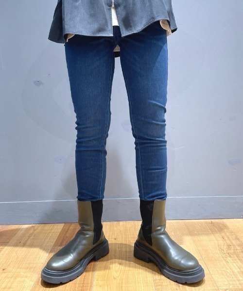 Right-on（ライトオン）の「【HONEYSUCKLE ROSE】nobeeレギンススキニー (脚長効果 / スリムシルエット / ストレッチ性 / オンスタイル対応)（その他パンツ・レディース・ダークインディゴブルー・XS/S/M/L/XL）」の15枚目の写真