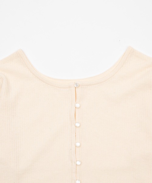 OLUN(オルン)の「sheer cardigan/シアーカーディガン(カーディガン/ボレロ・レディース・アイボリー/ベージュ・FREE)」の7枚目の写真