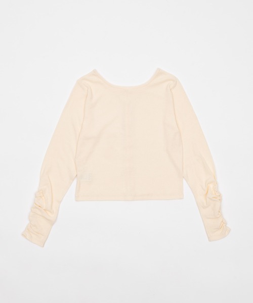 OLUN(オルン)の「sheer cardigan/シアーカーディガン(カーディガン/ボレロ・レディース・アイボリー/ベージュ・FREE)」の6枚目の写真