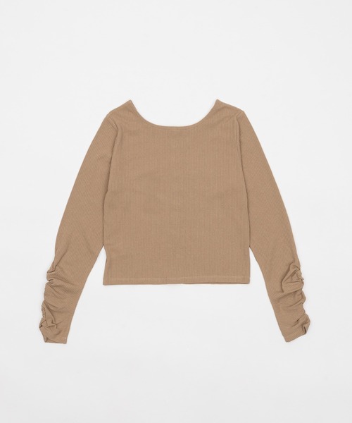 OLUN(オルン)の「sheer cardigan/シアーカーディガン(カーディガン/ボレロ・レディース・アイボリー/ベージュ・FREE)」の13枚目の写真
