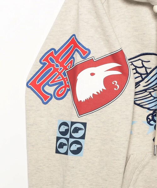 FAF(Fake As Flowers) / Printed Zip Up Hoodie（パーカー）｜FAF