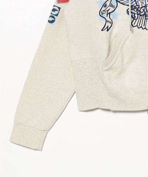 FAF(Fake As Flowers) / Printed Zip Up Hoodie（パーカー）｜FAF
