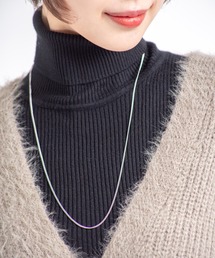 TOM WOOD | 【TOMWOOD(トムウッド)】Curb Chain Slim シルバーネックレス 24.5inch ユニセックス(ネックレス)