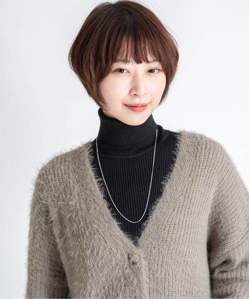 TOM WOOD(トムウッド)の「【TOMWOOD(トムウッド)】Curb Chain Slim シルバーネックレス 24.5inch ユニセックス(ネックレス・レディース・シルバー・FREE)」の8枚目の写真