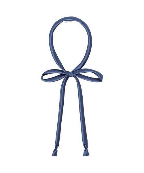 EASTBOY（イーストボーイ）の「リボン ひも 無地 通学 女子 中学生 高校生 スクール 入学式 卒業式（ネクタイ・キッズ・ベージュ/ネイビー/ブラウン/ボルドー/ブルー・F）」の5枚目の写真