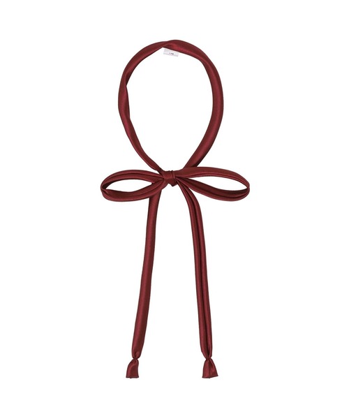 EASTBOY（イーストボーイ）の「リボン ひも 無地 通学 女子 中学生 高校生 スクール 入学式 卒業式（ネクタイ・キッズ・ベージュ/ネイビー/ブラウン/ボルドー/ブルー・F）」の6枚目の写真