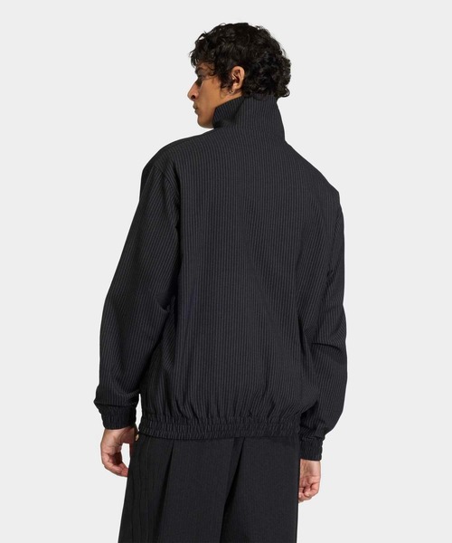 adidas（アディダス）の「ファイヤーバード ルーズ ピンストライプ トラックトップ / ジャージ / トラックジャケット / アディダスオリジナルス adidas Originals（ジャージ・メンズ・ブラック・X-LARGE/MEDIUM/LARGE/3XL/XX-LARGE/X-SMALL/SMALL）」の12枚目の写真