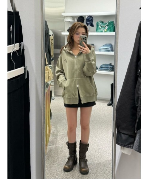 S. HOODIE ZIP PK エス フーディ ジップパーカー 春服（パーカー