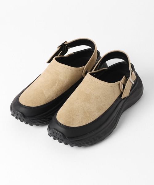 BAYFLOW（ベイフロー）の「[撥水・抗菌消臭]2WAYベルトサボ（その他シューズ・レディース・ベージュ/ブラック・MEDIUM/LARGE）」の14枚目の写真