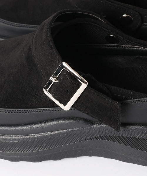 BAYFLOW（ベイフロー）の「[撥水・抗菌消臭]2WAYベルトサボ（その他シューズ・レディース・ベージュ/ブラック・MEDIUM/LARGE）」の20枚目の写真