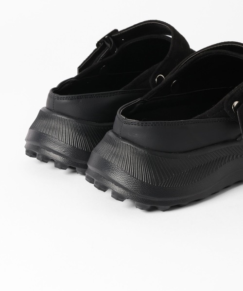 BAYFLOW（ベイフロー）の「[撥水・抗菌消臭]2WAYベルトサボ（その他シューズ・レディース・ベージュ/ブラック・MEDIUM/LARGE）」の21枚目の写真