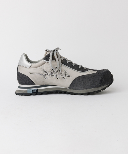 alfredoBANNISTER(アルフレッドバニスター)の「【26S/S】ヴィンテージ コンビネーション スニーカー(スニーカー・メンズ・オレンジ/ブルー/グレー・43/42/41/39/40/44/45)」の8枚目の写真