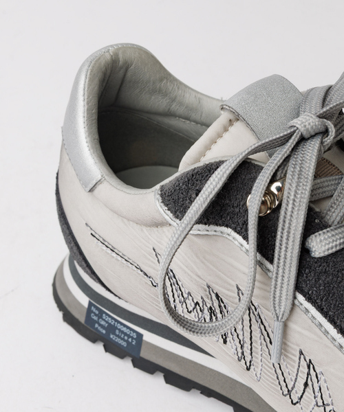 alfredoBANNISTER(アルフレッドバニスター)の「【26S/S】ヴィンテージ コンビネーション スニーカー(スニーカー・メンズ・オレンジ/ブルー/グレー・43/42/41/39/40/44/45)」の9枚目の写真