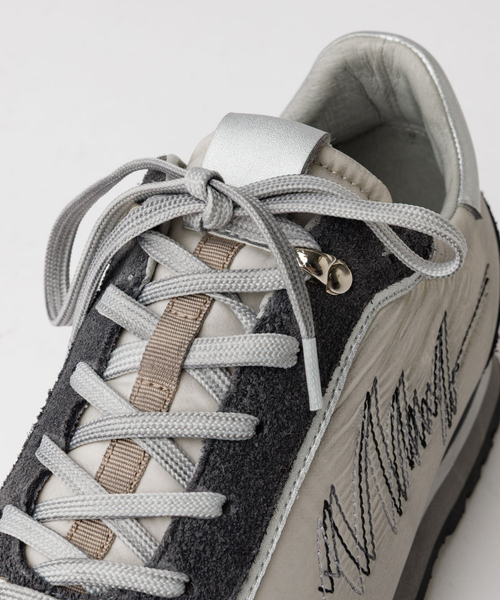 alfredoBANNISTER(アルフレッドバニスター)の「【26S/S】ヴィンテージ コンビネーション スニーカー(スニーカー・メンズ・オレンジ/ブルー/グレー・43/42/41/39/40/44/45)」の10枚目の写真