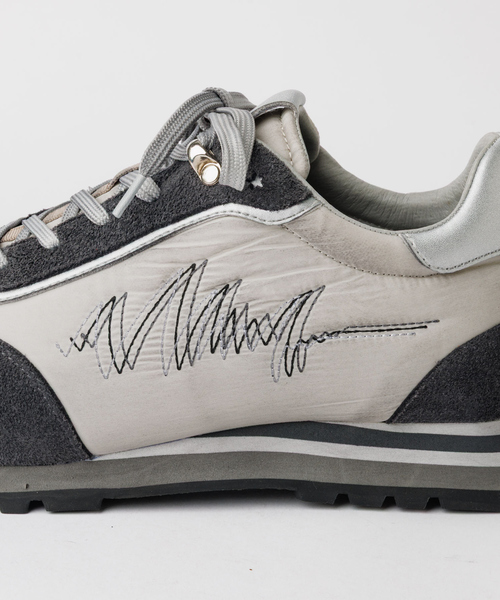 alfredoBANNISTER(アルフレッドバニスター)の「【26S/S】ヴィンテージ コンビネーション スニーカー(スニーカー・メンズ・オレンジ/ブルー/グレー・43/42/41/39/40/44/45)」の11枚目の写真