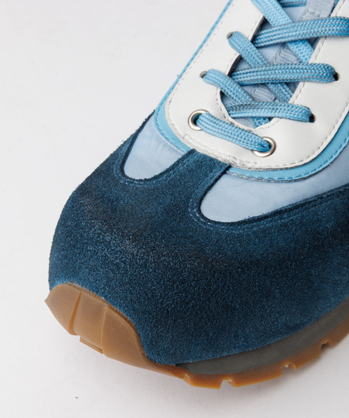 alfredoBANNISTER(アルフレッドバニスター)の「【26S/S】ヴィンテージ コンビネーション スニーカー(スニーカー・メンズ・オレンジ/ブルー/グレー・43/42/41/39/40/44/45)」の14枚目の写真