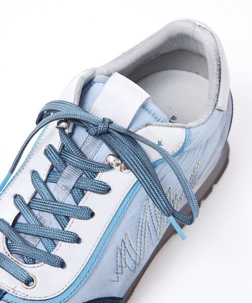 alfredoBANNISTER（アルフレッドバニスター）の「【26S/S】ヴィンテージ コンビネーション スニーカー（スニーカー・メンズ・オレンジ/ブルー/グレー・43/42/41/39/40/44/45）」の14枚目の写真