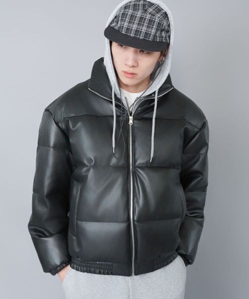 SPINNS(スピンズ)の「2WAYナイロンキャップ/チェック/ユニセックス(キャップ・メンズ・ブラック・ONESIZE)」の4枚目の写真