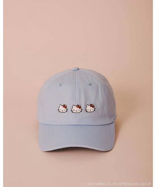 HELLO KITTY / ハローキティ 三連ハローキティキャップ（キャップ