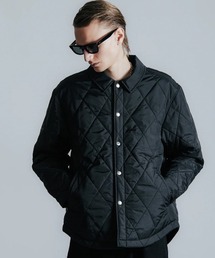 CRIMIE/クライミー/DIAMOND QUILT NYLON SHIRT JACKET/ダイヤ キルト ナイロン シャツ ジャケット