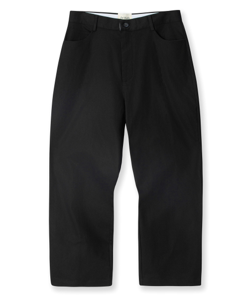 LXT（エルエックスティー）の「フォーサマー セミワイド 冷感コットン チノパンツ [ブラック]（その他パンツ・メンズ・その他・M/L/2XL/XL）」の3枚目の写真