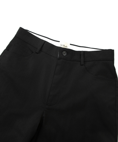 LXT（エルエックスティー）の「フォーサマー セミワイド 冷感コットン チノパンツ [ブラック]（その他パンツ・メンズ・その他・M/L/2XL/XL）」の4枚目の写真