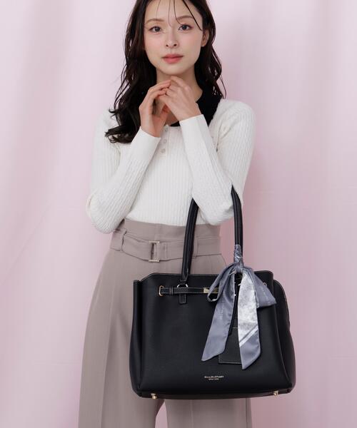 スカーフ付きベルテッドトート（トートバッグ）｜JILL by JILL STUART