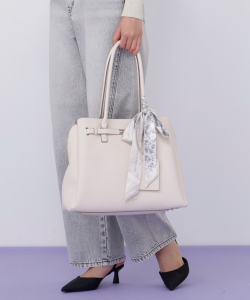 スカーフ付きベルテッドトート（トートバッグ）｜JILL by JILL STUART