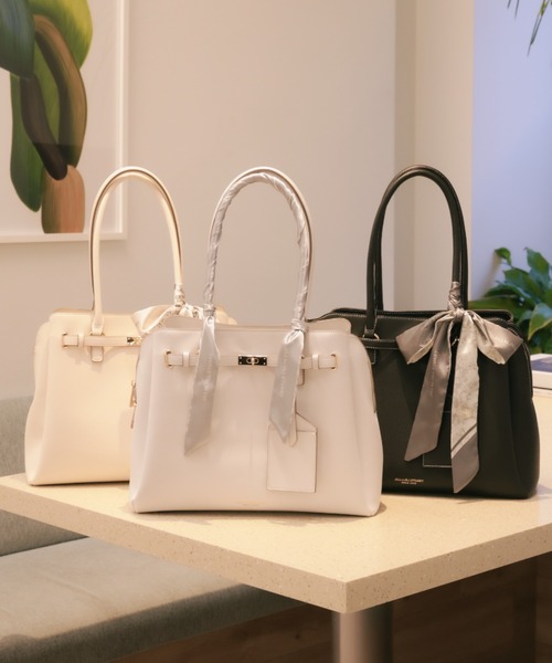 スカーフ付きベルテッドトート（トートバッグ）｜JILL by JILL STUART