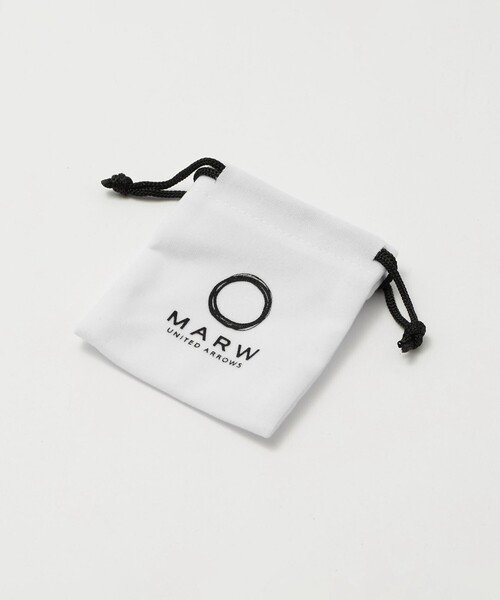MARW UNITED ARROWS（マルゥ ユナイテッドアローズ）の「＜MARW UNITED ARROWS＞カーブ ブローチ（ブローチ/コサージュ・レディース・シルバー/ホワイト・FREE）」の8枚目の写真