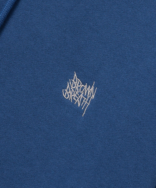 BROWNBREATH（ブラウンブレス）の「ROAD TAG HOODIE - BLUE（パーカー・メンズ・その他・M/L/XL/S）」の4枚目の写真