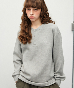 セール】【AMERICANA/アメリカーナ】 WAFFLE LONGSLEEVE Tシャツ（T