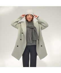 ACUD | Double Button Half Coat _MT.Grey(チェスターコート)