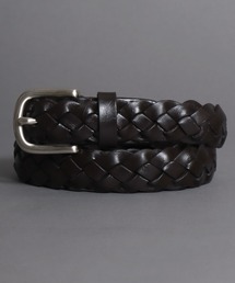 SOMETHING（サムシング）の「SOMETHING/サムシング 25mm 本革 メッシュレザーベルト（ベルト）」