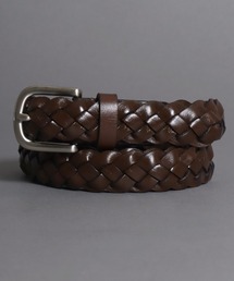 SOMETHING（サムシング）の「SOMETHING/サムシング 25mm 本革 メッシュレザーベルト（ベルト）」