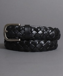 SOMETHING（サムシング）の「SOMETHING/サムシング 25mm 本革 メッシュレザーベルト（ベルト）」