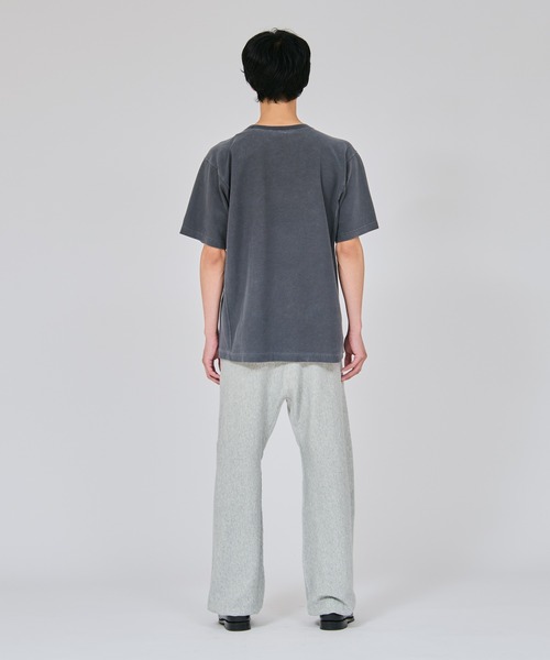 Champion(チャンピオン)の「【Champion/チャンピオン】メンズ リバースウィーブ(R) ショートスリーブポケットTシャツ(Tシャツ/カットソー・メンズ・オリーブ/ブルー系1/チャコール・X-LARGE/LARGE/MEDIUM)」の9枚目の写真