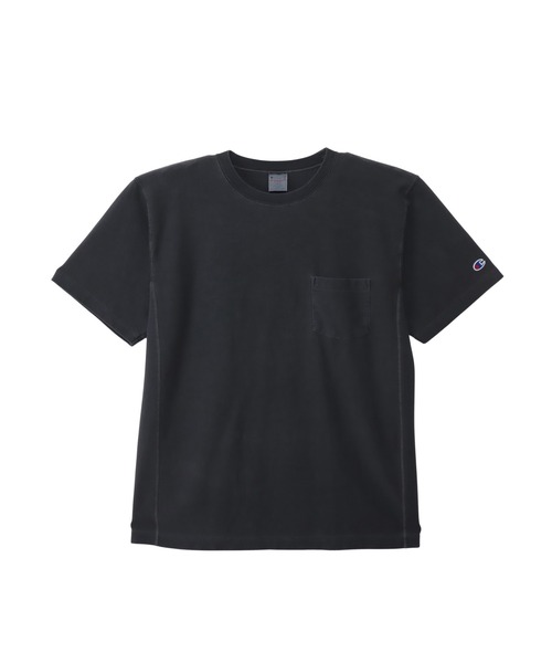 Champion(チャンピオン)の「【Champion/チャンピオン】メンズ リバースウィーブ(R) ショートスリーブポケットTシャツ(Tシャツ/カットソー・メンズ・オリーブ/ブルー系1/チャコール・X-LARGE/LARGE/MEDIUM)」の10枚目の写真