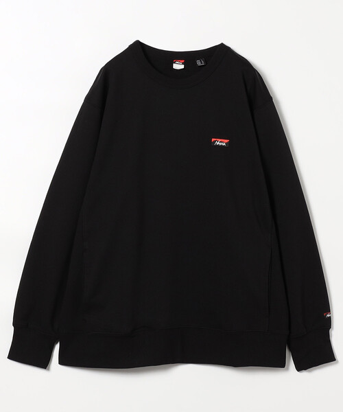 NANGA（ナンガ）の「NANGA/ナンガ ECO HYBRID MINI BOX LOGO EMBROIDERY SWEATSHIRT（スウェット・メンズ・ブラック/グレー/ベージュ・X-LARGE/MEDIUM/LARGE）」の2枚目の写真
