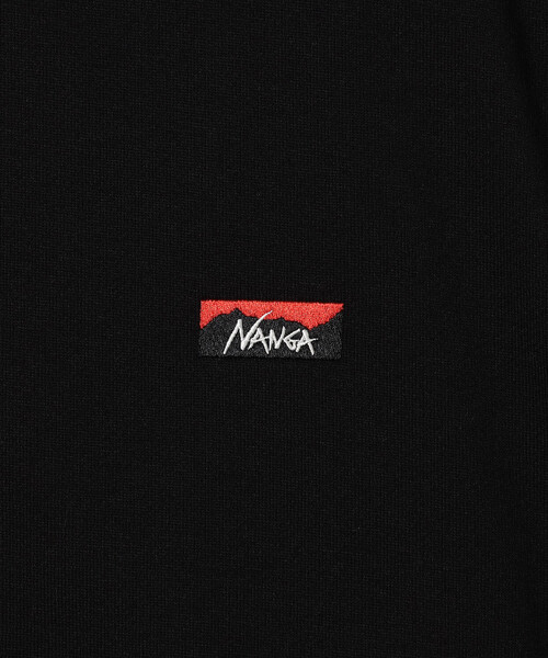 NANGA（ナンガ）の「NANGA/ナンガ ECO HYBRID MINI BOX LOGO EMBROIDERY SWEATSHIRT（スウェット・メンズ・ブラック/グレー/ベージュ・X-LARGE/MEDIUM/LARGE）」の13枚目の写真
