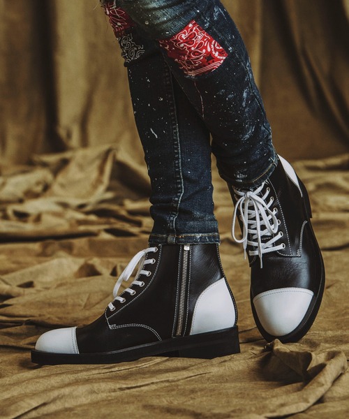 NO ID.（ノーアイディ）の「ブーツ（ブーツ・メンズ・ブラック・40）」の5枚目の写真